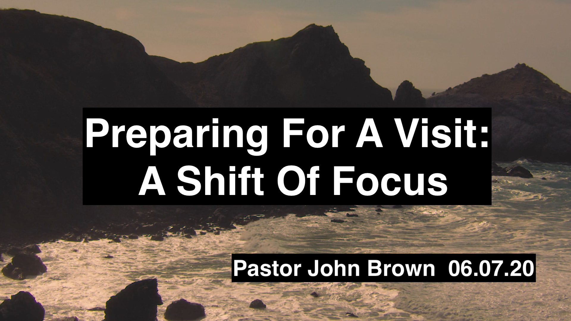 Preparing For A Visit: A Shift Of Focus