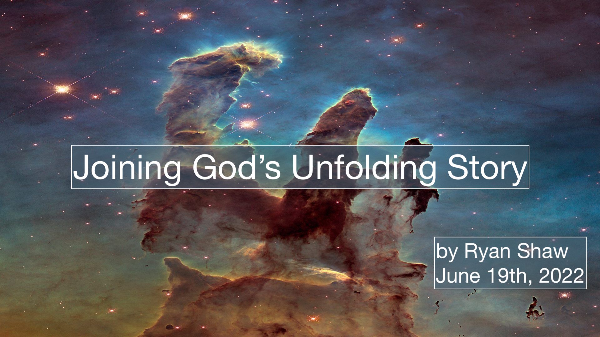 Joining God’s Unfolding Story