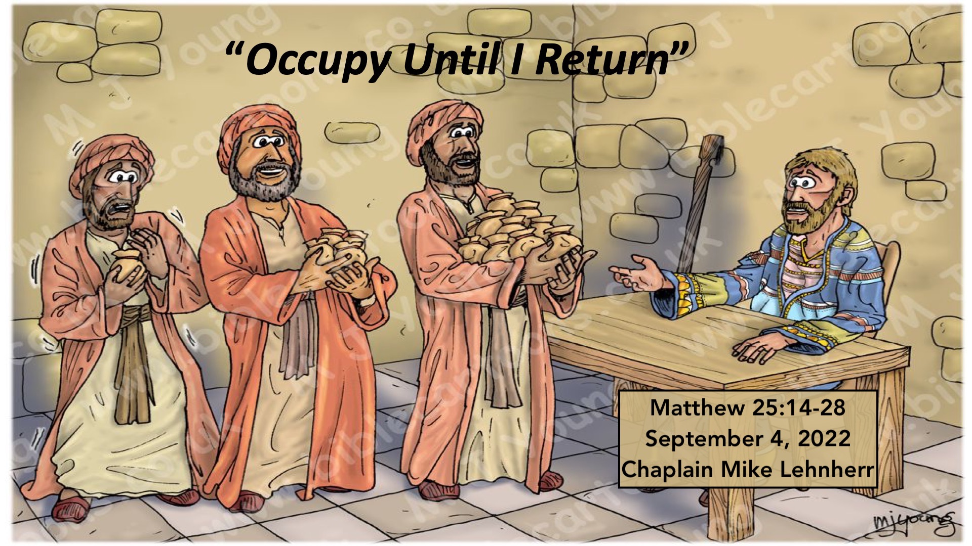 Occupy Until I Return