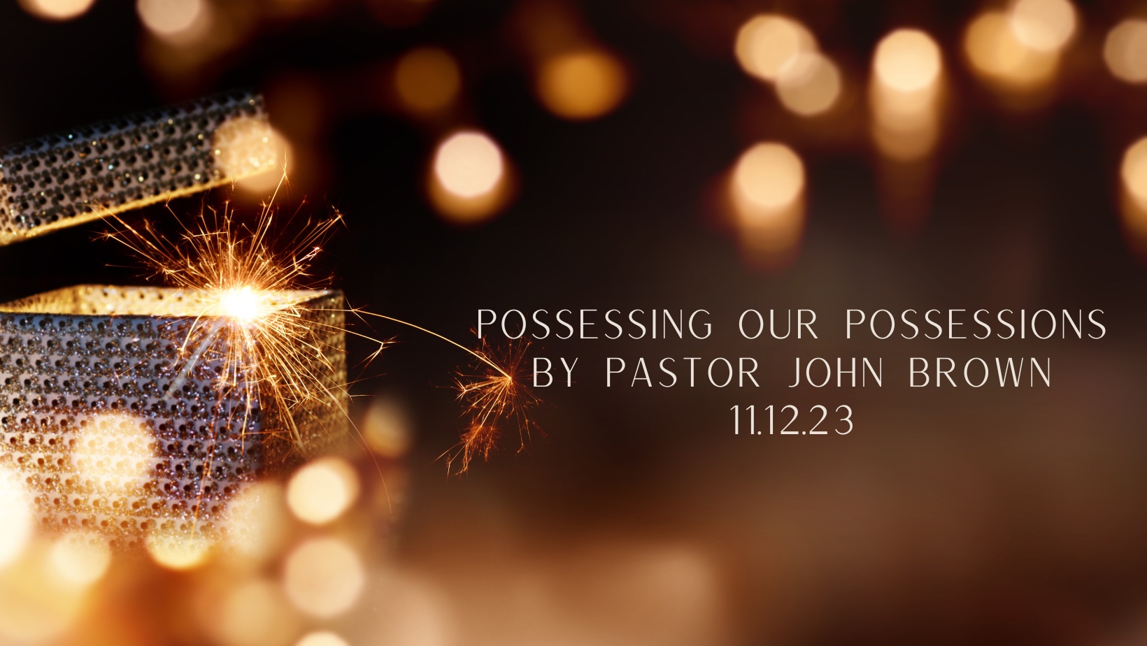 Possessing Our Possessions