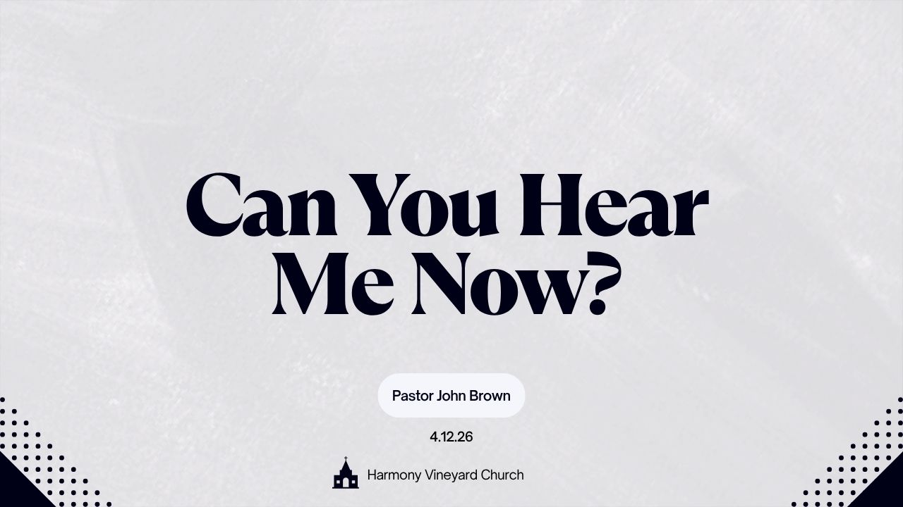 Can You Hear Me Now?